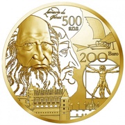 200 Euros Renaissance Era, France, 2019 reverse image