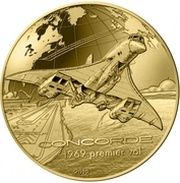 200 Euros Concorde, France, 2019 reverse image