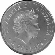 2 Dollars - Elizabeth II 4th Portrait - Australian Peacekeepers - Navy obverse image