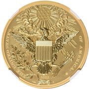 200 Euros Great Seal of the United States, France, 2022 reverse image