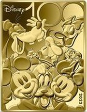 200 Euros Mickey Mouse and this friends, France, 2023 reverse image