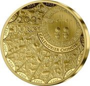 200 Euros Year of the Dragon obverse image