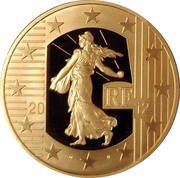 250 Euros 10 Years of Euros Cash obverse image