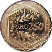 250 Euros Paix obverse image