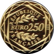250 Euros The Little Prince obverse image