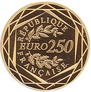 250 Euros Marianne egality obverse image