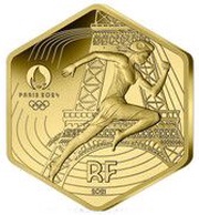250 Euros Olympic Games Paris 2024 obverse image