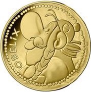 250 euros Obélix, France, 2022 reverse image
