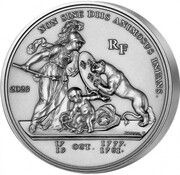 250 Euros Libertas Americana obverse image