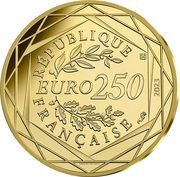 250 euros Phryge Monnaie de Paris obverse image