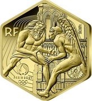 250 Euros Olympic Games, Paris 2024 - Hercule obverse image