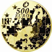 500 Euros Enlargement of the European Union obverse image