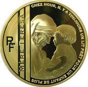 500 Euros Mother Teresa obverse image