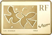 500 Euros Georges Braque; Gold Bullion obverse image