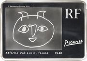 500 Euros Pablo Picasso, silver obverse image