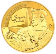 500 Euros Jacques Cartier, France, 2011 reverse image