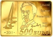 500 Euros Vassily Kandinsky, France, 2011 reverse image