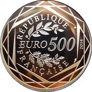 500 Euros "The Republic"; 2nd type obverse image
