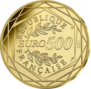 500 Euros Harry Potter obverse image