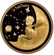 500 Euros The Little Prince on the Moon obverse image