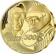 500 Euros 24 Hours of Le Mans, France, 2023 reverse image