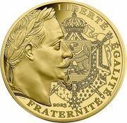 1000 Euros "Napoléon", France, 2023 reverse image
