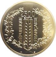 2500 Euros The Wheat obverse image