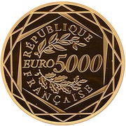 5000 Euros Hercules obverse image