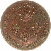 2 Sous Colonie de Cayenne; Louis XVI obverse image
