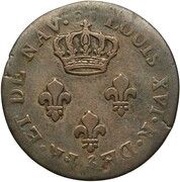 3 Sous - Louis XVI, France, 1781-1846 obverse image