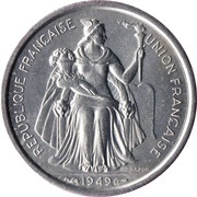 1 Franc obverse image