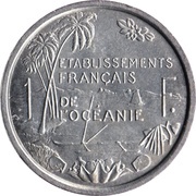1 Franc, France, 1949 reverse image