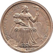 1 Franc Essai obverse image