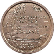 1 Franc Essai reverse image