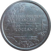 2 Francs Essai, France, 1949 reverse image