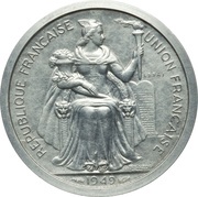 2 Francs Piedfort Essai obverse image