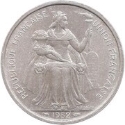5 Francs obverse image