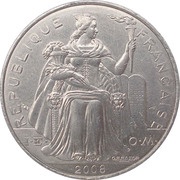 5 Francs with IEOM obverse image