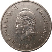 10 Francs without IEOM obverse image