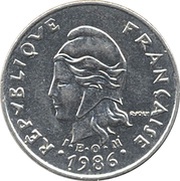 10 Francs with IEOM obverse image