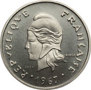 20 Francs Essai obverse image