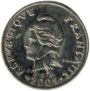 20 Francs Non-magnetic obverse image