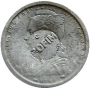 1 Franc SOFIM obverse image