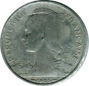 5 Francs SOFIM obverse image