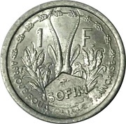1 Franc - SOFIM, France, 1950 reverse image