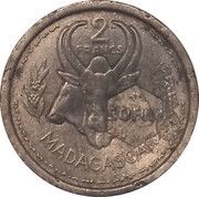 2 Francs - SOFIM, France, 1948 reverse image