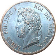 5 Centimes - Louis Philippe I obverse image