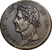 10 Centimes - Charles X obverse image