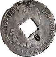 9 Livres British occupation obverse image
