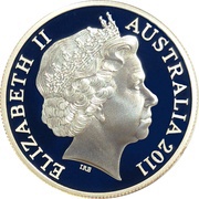2 Dollars - Elizabeth II 4th Portrait - HMAS Sydney III obverse image